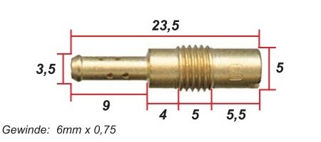 Düsen für Hitachi, Keihin und Mikuni-Vergaser von Keyster